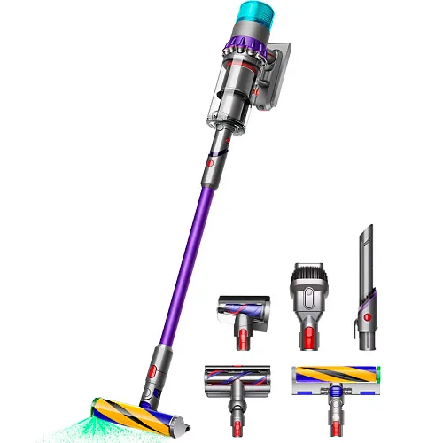 Пилосос 2в1 (вертикальний + ручний) Dyson Gen5detect Absolute Nickel/Purple (446989-01)