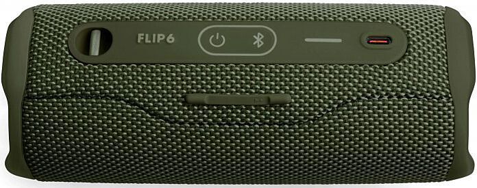 Портативна колонка JBL Flip 6 Green (JBLFLIP6GREN)