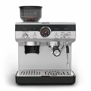 Рожковая кофемашина KRUPS Precision+ XP804T10 Silver (XP804T10)