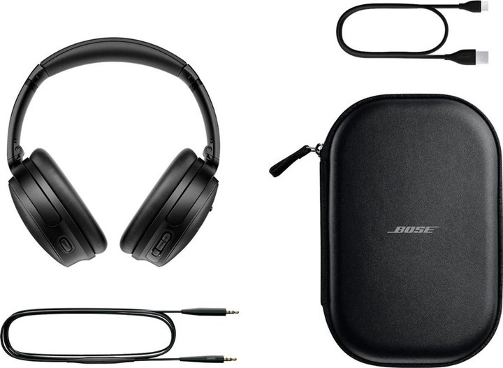 Наушники с микрофоном Bose QuietComfort Headphones Black (884367-0100)