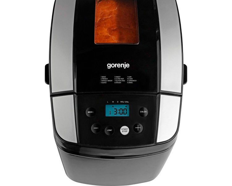 Хлібопічка Gorenje BM1210BK Black