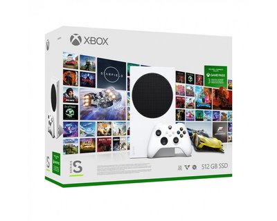 Стаціонарна ігрова приставка Microsoft Xbox Series S 512 GB Starter Bundle