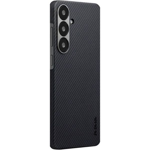 Чехол Pitaka Ultra-Slim Case Classic Twill 600D для Samsung Galaxy S25 Black/Grey (KS2501)