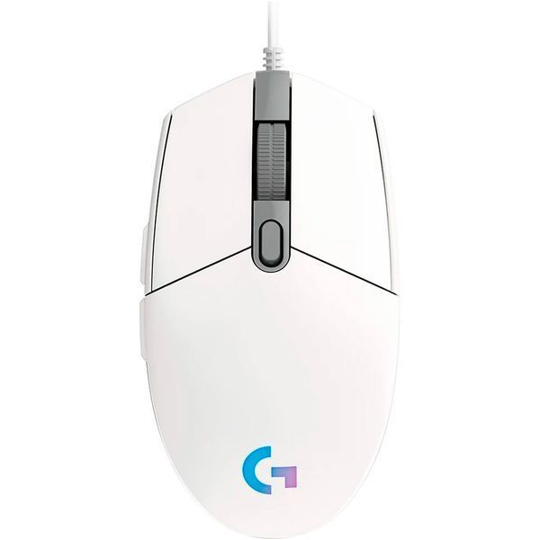 Мышь Logitech G203 Gaming Lightsync RGB White (910-005797)