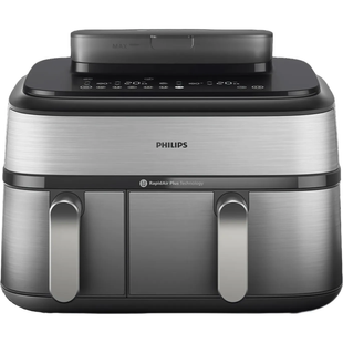 Мультипечь (аэрофритюрница) Philips Dual Basket Airfryer 5000 Series NA555/00