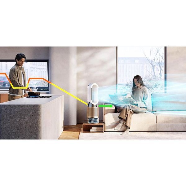 Климатический комплекс Dyson Purifier Humidify+Cool PH2 De-Nox White/Gold (545007-01)