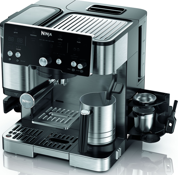 Рожковая кофеварка эспрессо NINJA Luxe Cafe Essential ES501EU