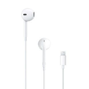 Наушники с микрофоном Apple EarPods with Lightning Connector (MMTN2)