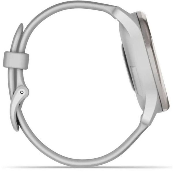 Смарт-годинник Garmin Vivomove Trend Silver S. Steel Bezel w. Mist Gray Case and S. Band (010-02665-03)