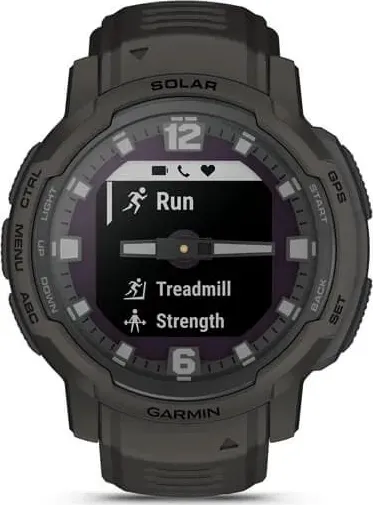 Смарт-годинник Garmin Instinct Crossover Solar Graphite (010-02730-11/01)