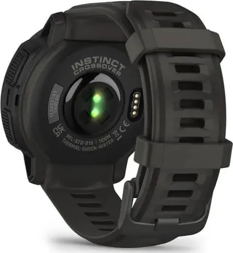 Смарт-годинник Garmin Instinct Crossover Solar Graphite (010-02730-11/01)