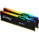 Пам'ять для настільних комп'ютерів Kingston FURY 32 GB (2x16GB) DDR5 5600 MHz FURY Beast RGB (KF556C36BBEAK2-32)