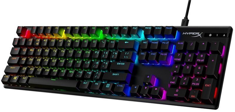 Клавіатура HyperX Alloy Origins PBT RGB Mechnical Red (639N3AA)