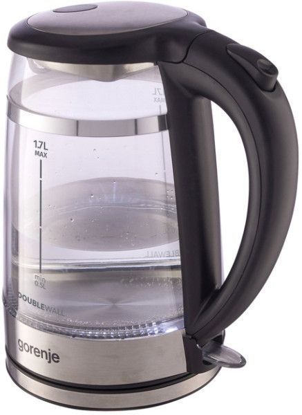 Електрочайник Gorenje K17GDW Black (K17GDW)