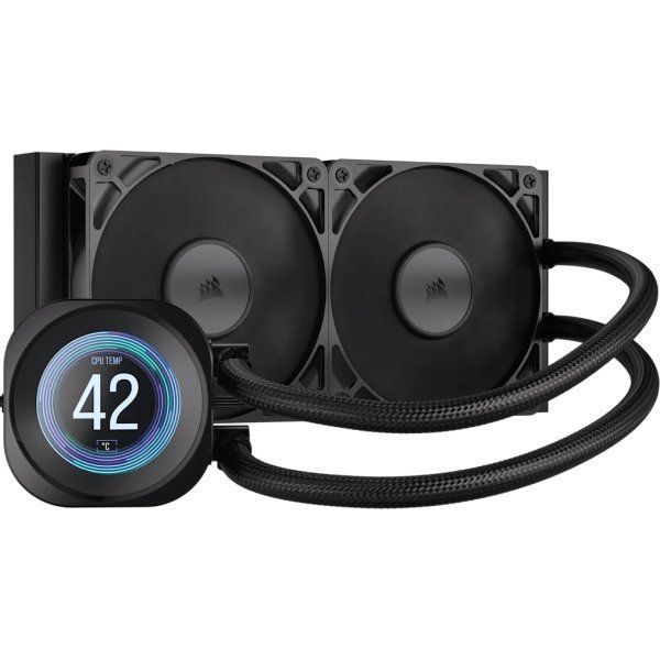 Водяное охлаждение Corsair Nautilus 240 RS LCD Black (CW-9061031-WW)