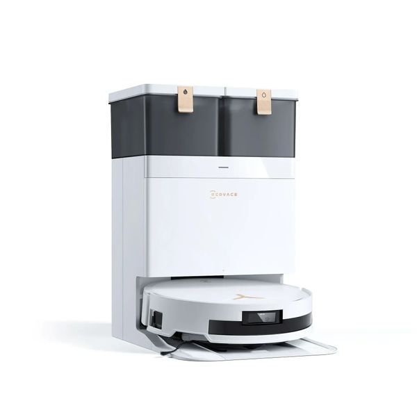 Робот-пилосос з вологим прибиранням ECOVACS Deebot T50 Pro Omni White (DDX67)