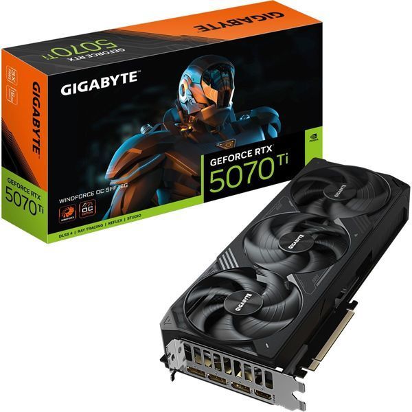 Відеокарта GIGABYTE GeForce RTX 5070 Ti WINDFORCE OC SFF 16G (GV-N507TWF3OC-16GD)