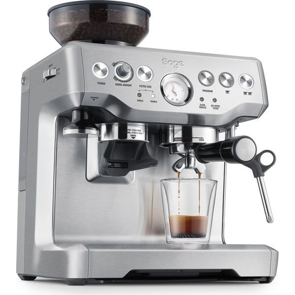 Рожковая кофеварка эспрессо Sage Barista Express SES875BSS