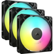 Вентилятор Corsair RS120 ARGB Triple Pack Black (CO-9050181-WW)