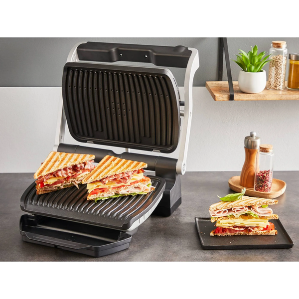 Електрогриль притискний Tefal OptiGrill+ GC718D10