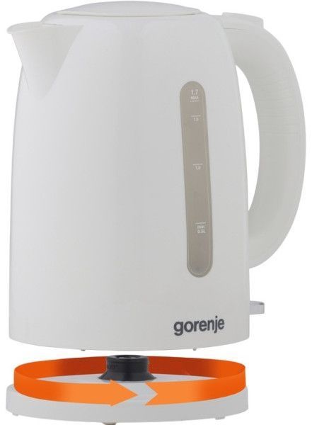Електрочайник Gorenje K17W White (K17W)