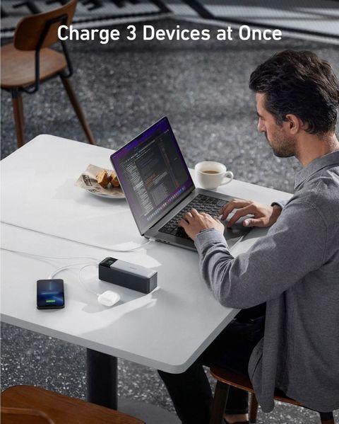 Зовнішній акумулятор (павербанк) Anker 737 Powercore 24K 140W (A1289011)