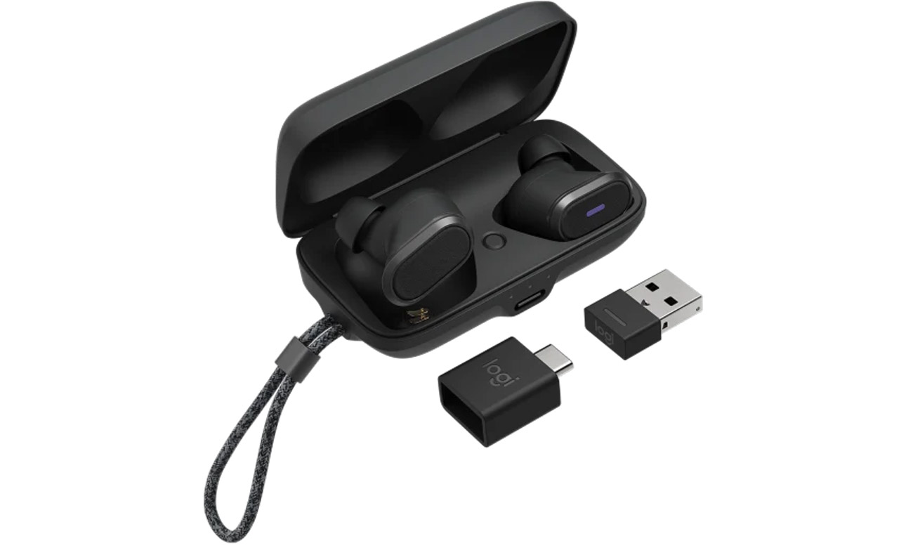 Logitech Zone True Wireless Headphones Graphite - огляд + чохол